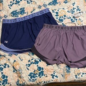 Womens Under Armour shorts set